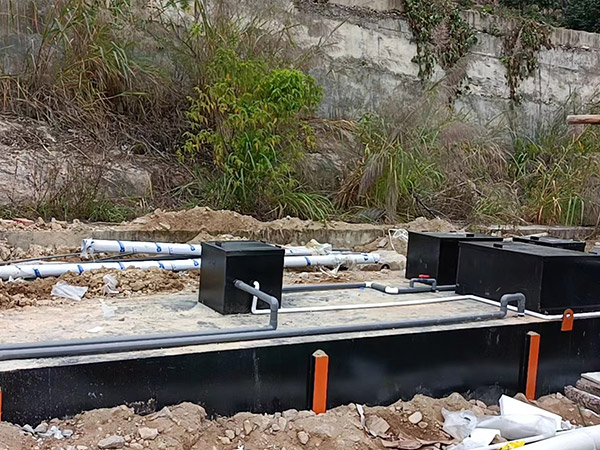 貴州學校300噸生活污水處理一級排放項目